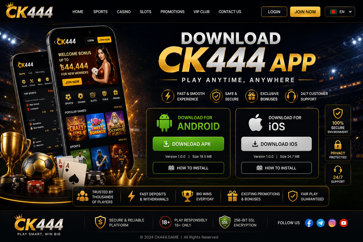 Download CK444 app for Android and iOS — install guide and version details